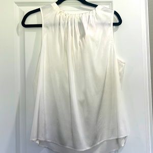 Antonio Melani large white silk blouse